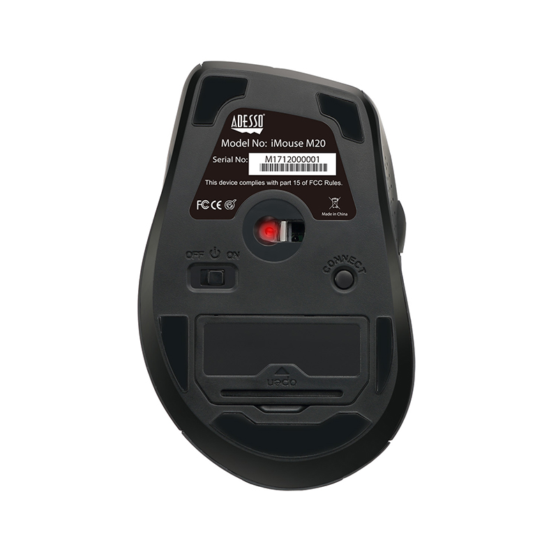 Adesso IMOUSE M20R Mouse - USB - Optical